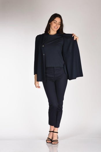 Giacca Ad A Blu Donna - 6