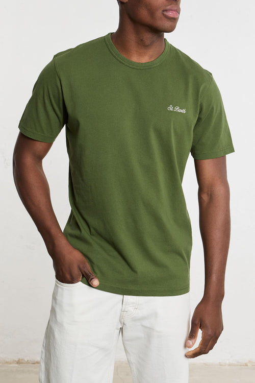 8501 T-Shirt Dover Girocollo Cotone Colore Verde