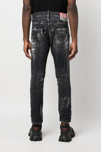 2 Jeans Nero Uomo - 3