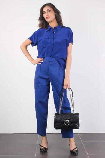 Pantalone Dritto Popeline Marea - 4