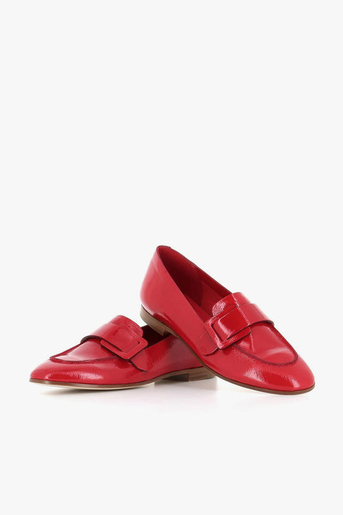 Mocassino 11500 Rosso Donna