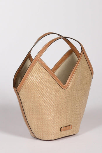 Borsa Anfora Beige/beige Scuro Donna - 3