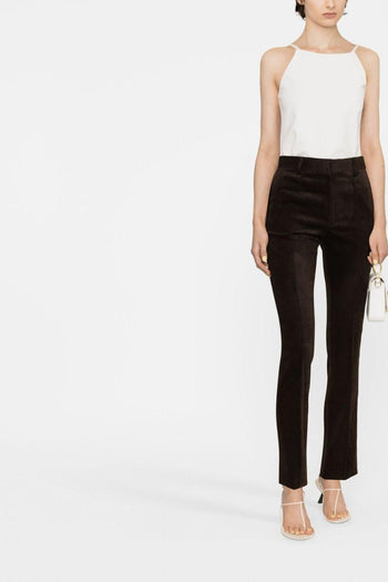 Pantalone Multicolore slim a vita alta - 2