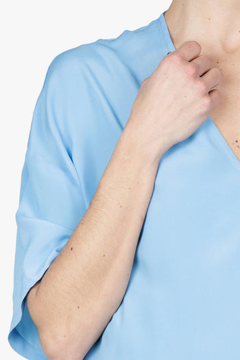 - Blusa - 430749 - Azzurro - 6