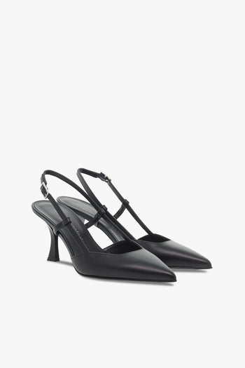 Décolleté CHANELL GUCCI JOANA CACHEMIRE in nappa nero - 5