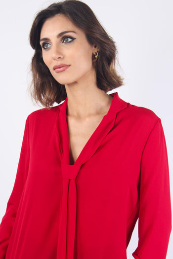 Blusa Cravatta Rosso - 7