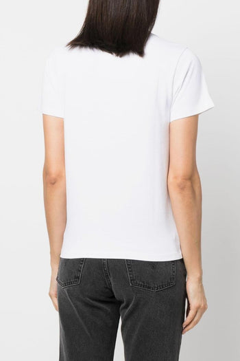 T-shirt Bianco Donna con stampa - 4