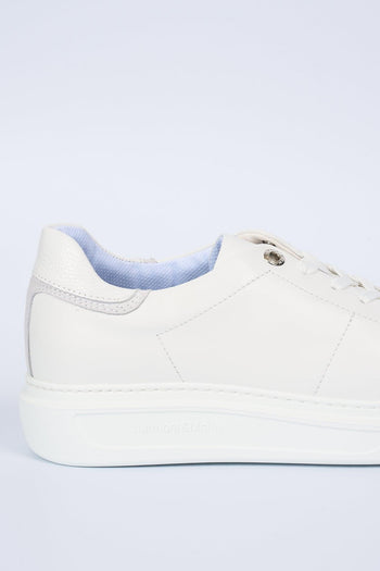 Harmont Blaine Sneaker in Pelle Bianca Uomo - 6
