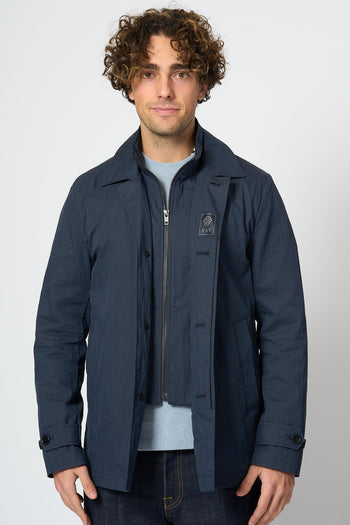 Morning Coat Corto Blu Uomo - 6