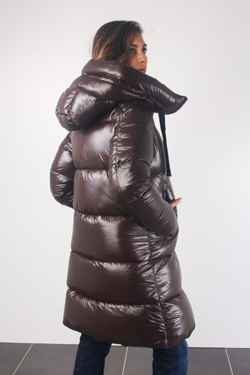 Isabel Piumino Lungo Laccato Brown Black - 6