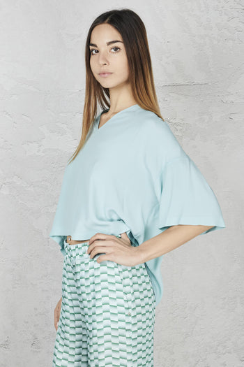Maglia fluida in misto seta - 2
