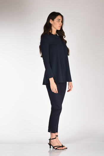 Giacca Ad A Blu Donna - 4