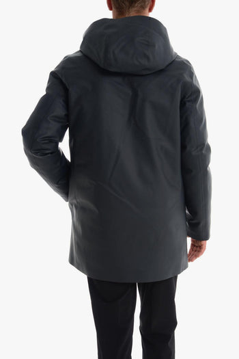 Giubbotto Blu Uomo Rubber Double Parka - 3