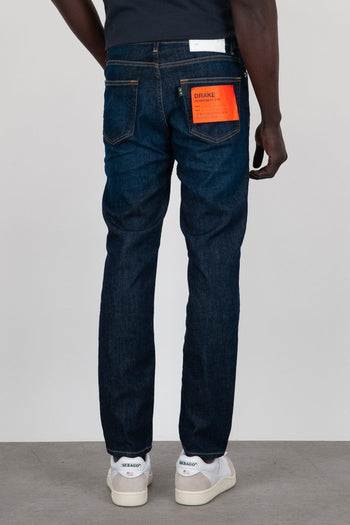 Jeans Drake Denim Blu Scuro - 3