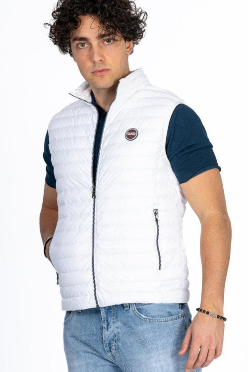 Smanicato Piuma Bianco Uomo