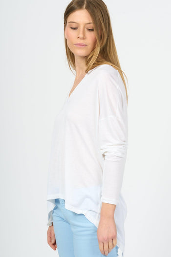 Maglia Catenelle Bianco Donna - 3