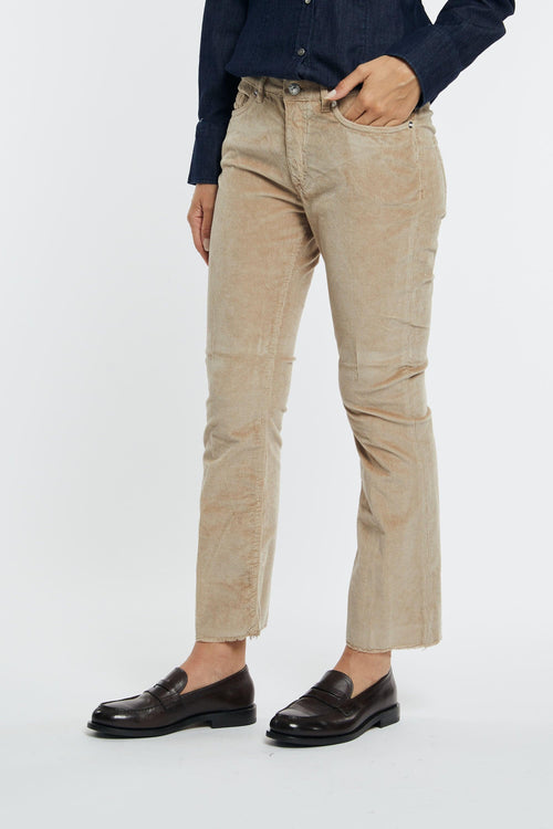 Pantalone Beige Donna - 2