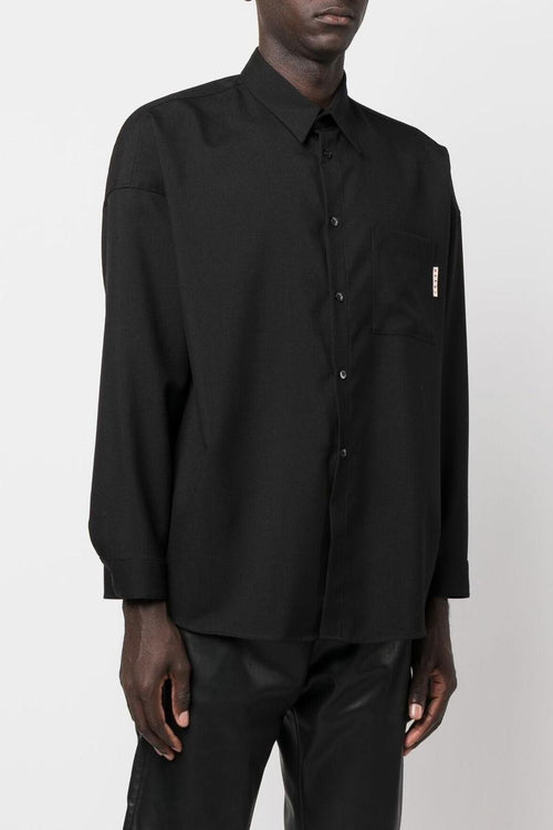 Camicia Nero Uomo