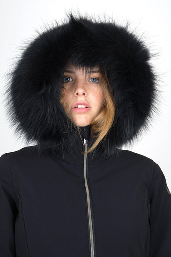 Piumino Winter Storm Fur Lady Nero Donna - 5