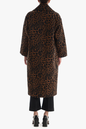 Cappotto Marrone Donna maculato - 3