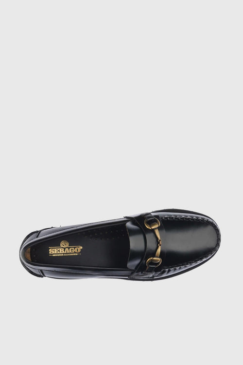 Mocassini Joe Lug in Pelle Nero - 2