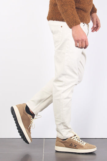 Pantalone 5 Tasche Panna - 5