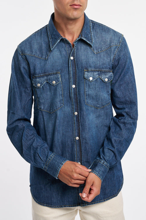 Camicia Texana in denim