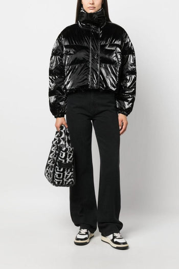 Isabel Giacca Nero oversize Telia - 4