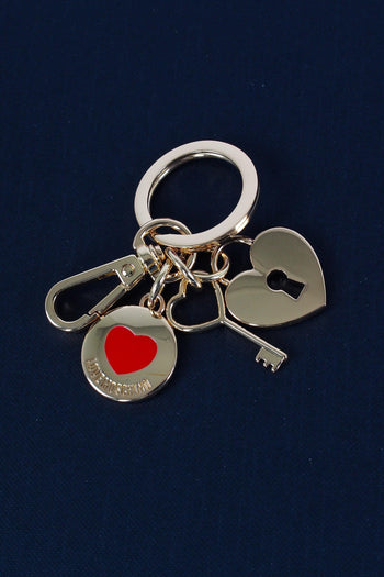 Portachiavi Lucchetto Cuore Oro - 4