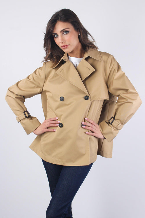 Biglia Trench Corto Miele