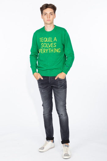 Saint Barth Maglia Emb Tequi Every 57 Verde Uomo - 2