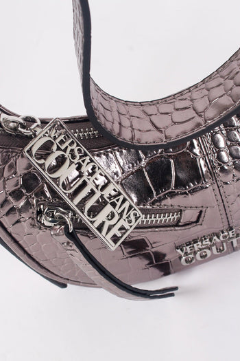 Mezza Luna Piccola Zip Gun Metal - 6