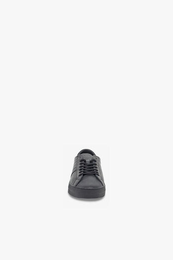 Sneakers HILL LOW VINTAGE CALF TOTAL-BLACK in pelle nero e nero - 4