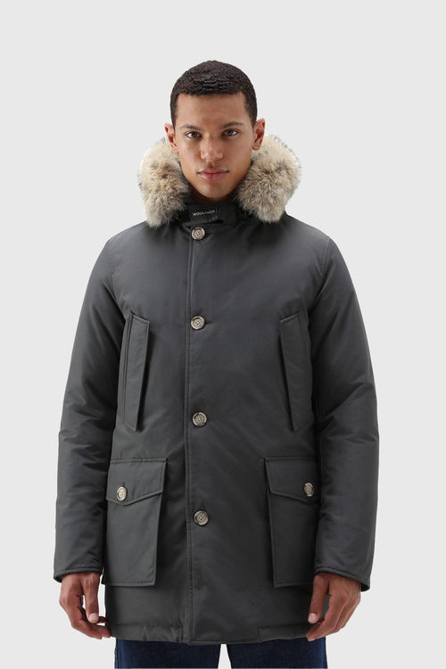 Arctic Parka Ramar Cloth con Pelliccia Removibile Grigio