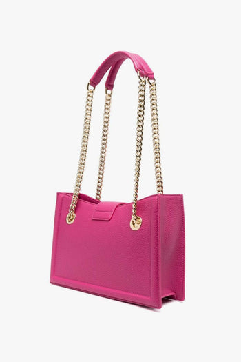 Borsa Viola Donna a spalla con fibbia - 3