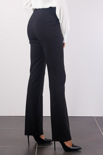 Cloes Pantalone Dritto Svasa Black - 6