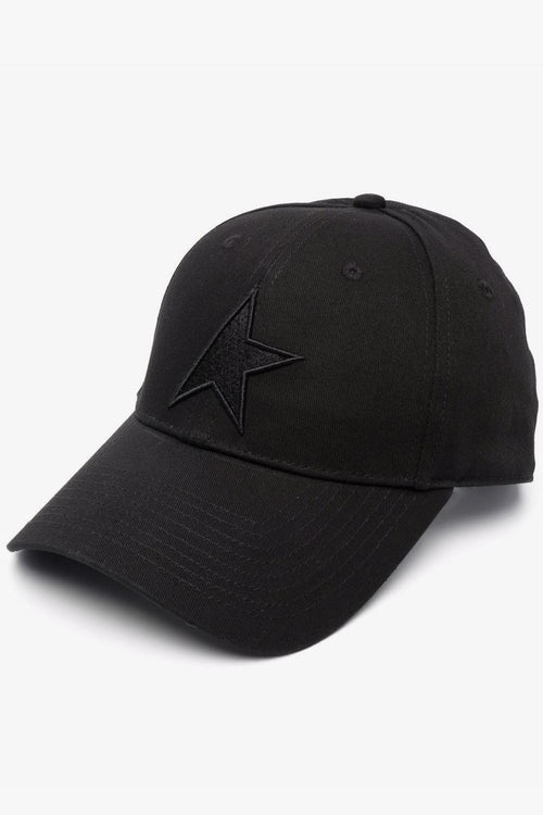 Cappellino Nero Ricamo Logo