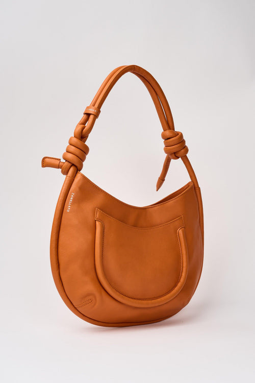 Borsa Demi Piuma Knot S Arancione - 2