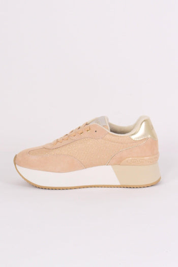 Sneaker Dreamy Suede Mesh Papaya/gold - 5