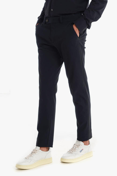 Pantalone Blu Uomo Gamba Dritta