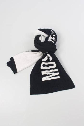 Sciarpa Maxi Logo Nero - 5