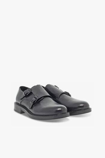 Senza stringhe STILE INGLESE in pelle nero - 5