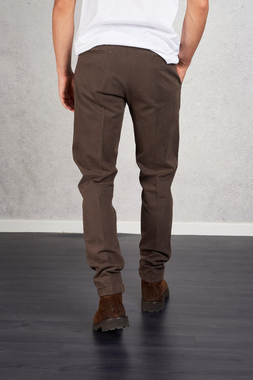 Pantalone 1 Pences Virtuoso Marrone Uomo - 2