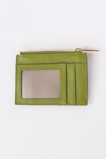 Portacarte Martellato Olive - 2