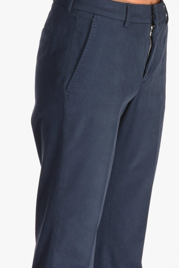 Pantalone Gabard. Blu Donna - 5