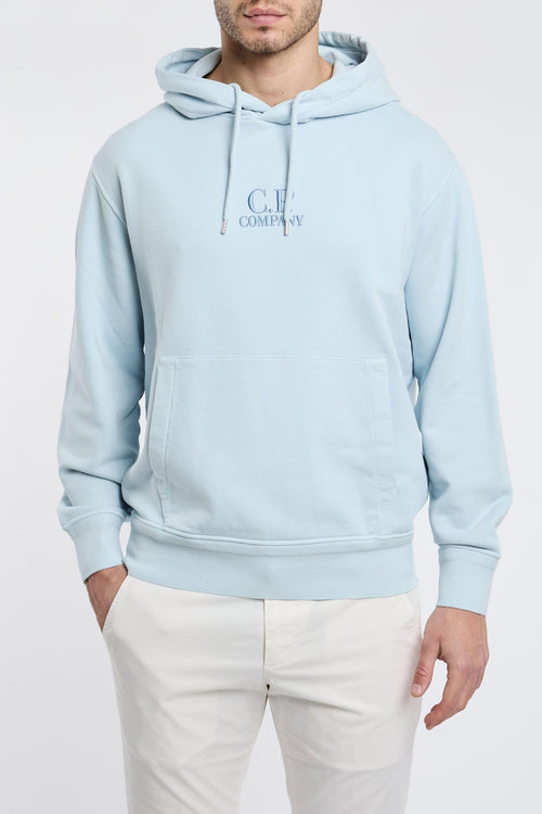 Felpa 100% CO Blu