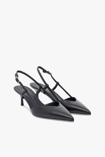 Décolleté CHANELL GUCCI in nappa nero - 5