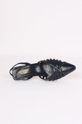 Tacco Aperture Laterali Vera P Nero - 4