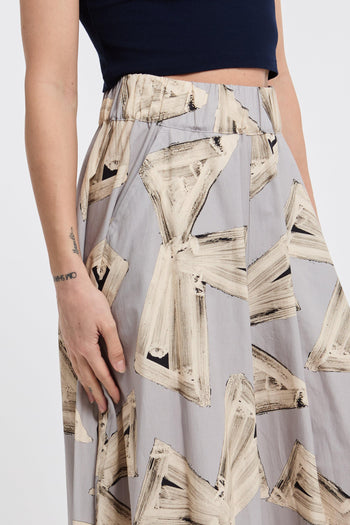 Pantalone culotte in cotone - 5