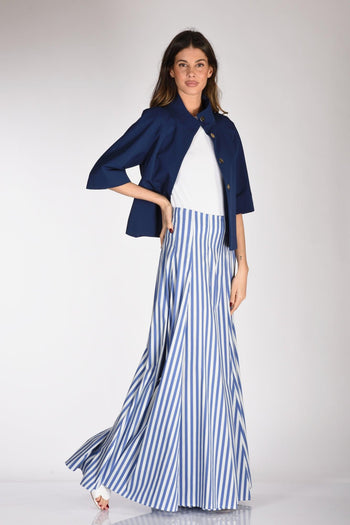 Pantalone Debby Blu/bianco Donna - 2